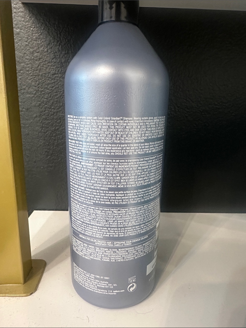 Redken Graydiant Silver Conditioner Liter Size - Picture 2 of 3